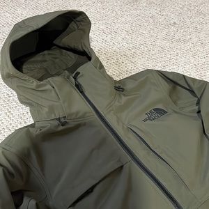 The North Face Apex Storm Peak Triclimate 3-in-1 jacket.  Color: New Taupe Green